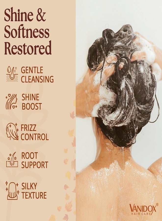 VANIDOX Batana Oil Shampoo and Conditioner Set – Biotin & Niacinamide Infused – Sulfate-Free, Paraben-Free – Moisturizing & Strengthening Hair Care for All Hair Types – 2 x 16 fl oz - Image 3